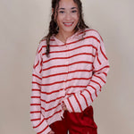 Candy Colada Striped Cardigan - PAPER DOLL