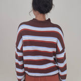 Meg Striped Cardigan - PAPER DOLL