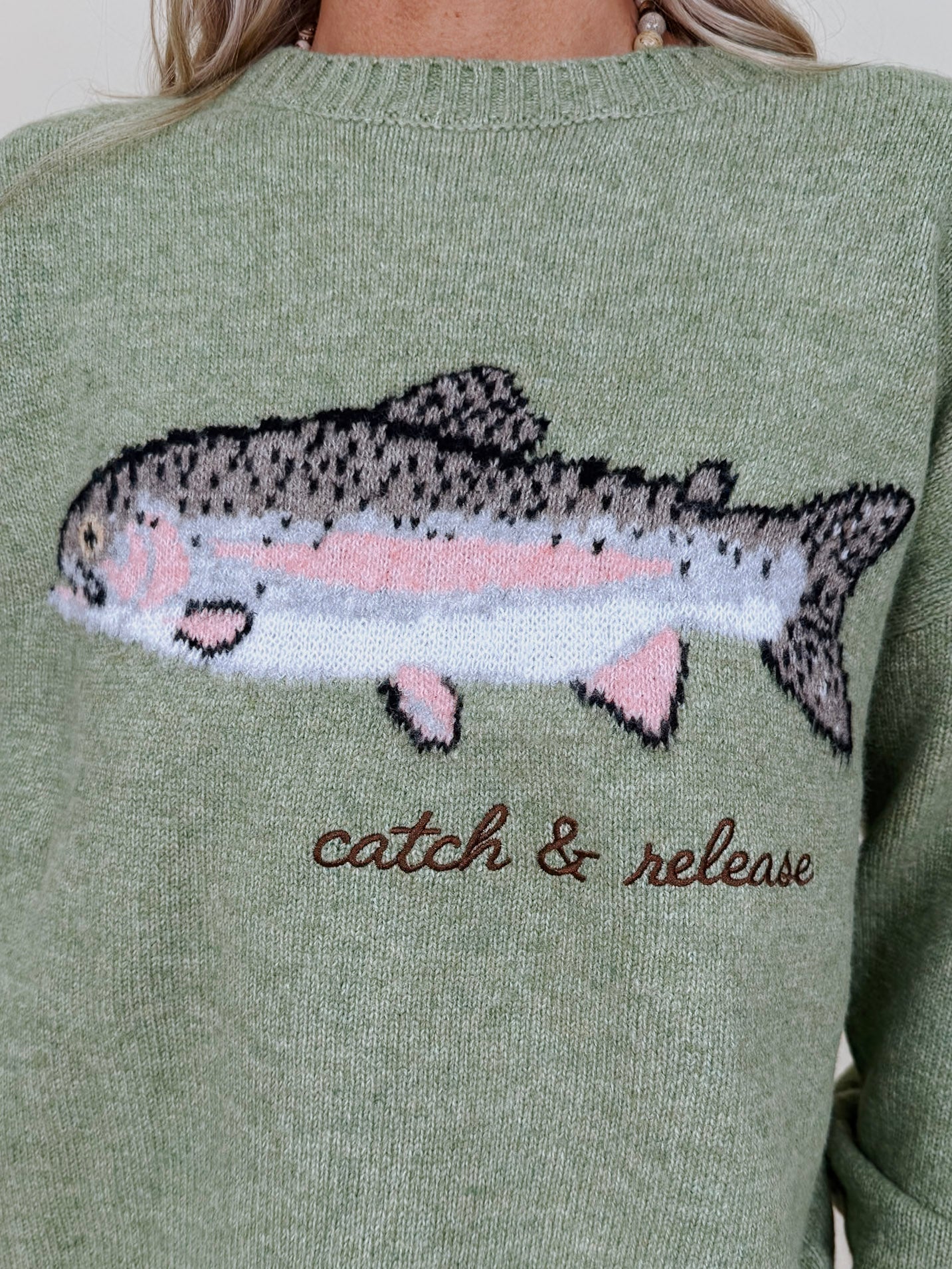 Catch & Release Icon Sweater - PAPER DOLL