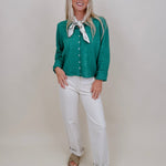 Della Super Soft Button Up Knit Sweater - PAPER DOLL
