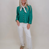 Della Super Soft Button Up Knit Sweater - PAPER DOLL