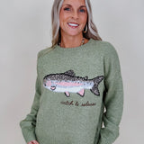 Catch & Release Icon Sweater - PAPER DOLL