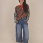 Fireside Multi Stripe Sweater - PAPER DOLL
