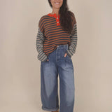 Fireside Multi Stripe Sweater - PAPER DOLL
