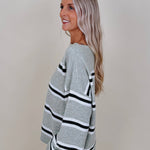 Birdie Boat Neck Sweater - PAPER DOLL
