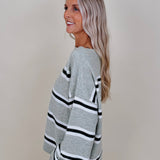 Birdie Boat Neck Sweater - PAPER DOLL
