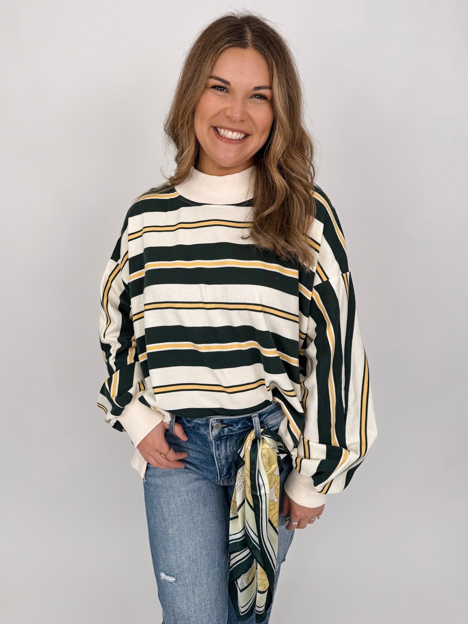 Stephanie Oversized Sweatshirt - PAPER DOLL