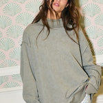 Make Amends Mock Neck Sweatshirt - PAPER DOLL