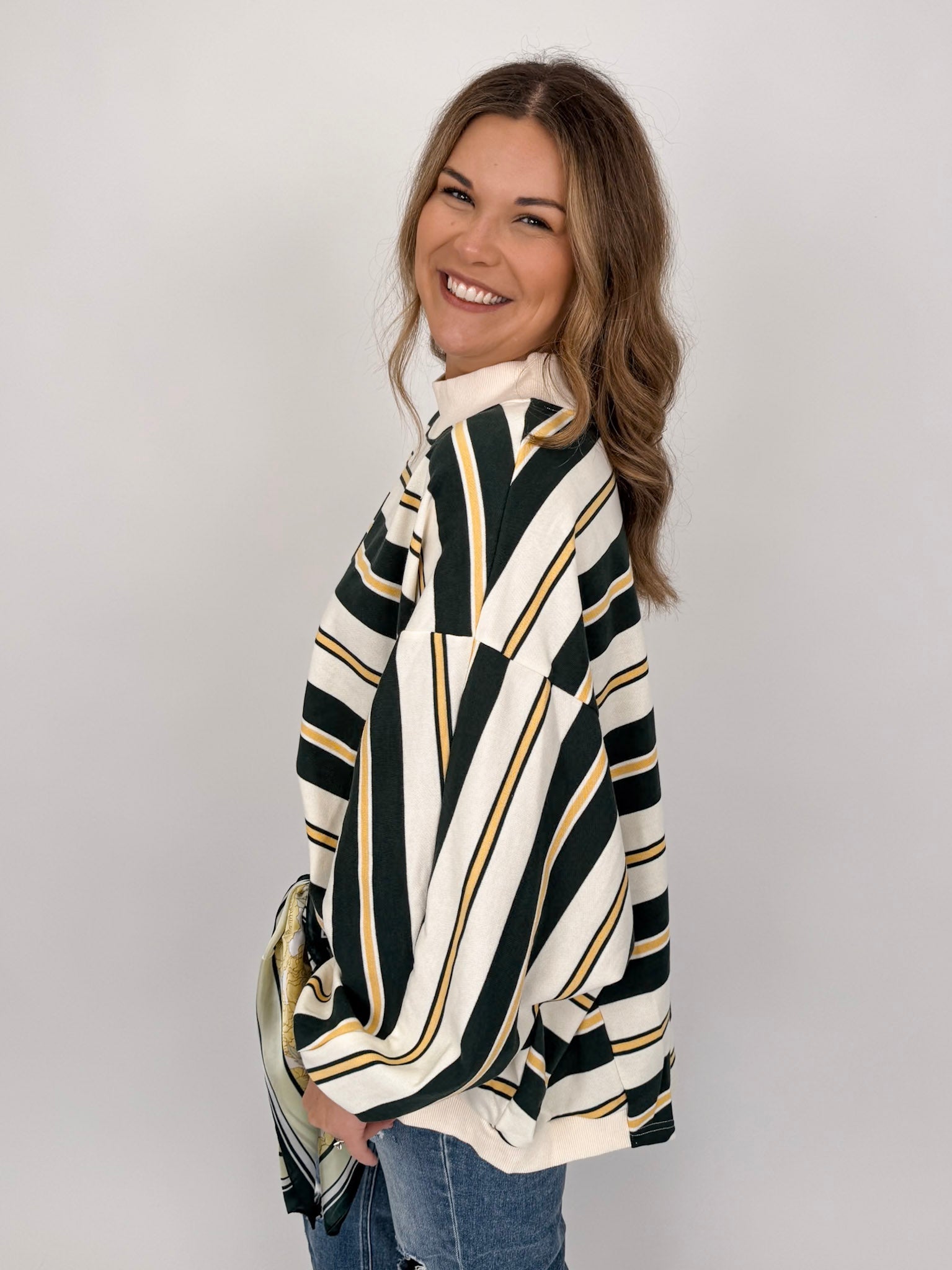 Stephanie Oversized Sweatshirt - PAPER DOLL