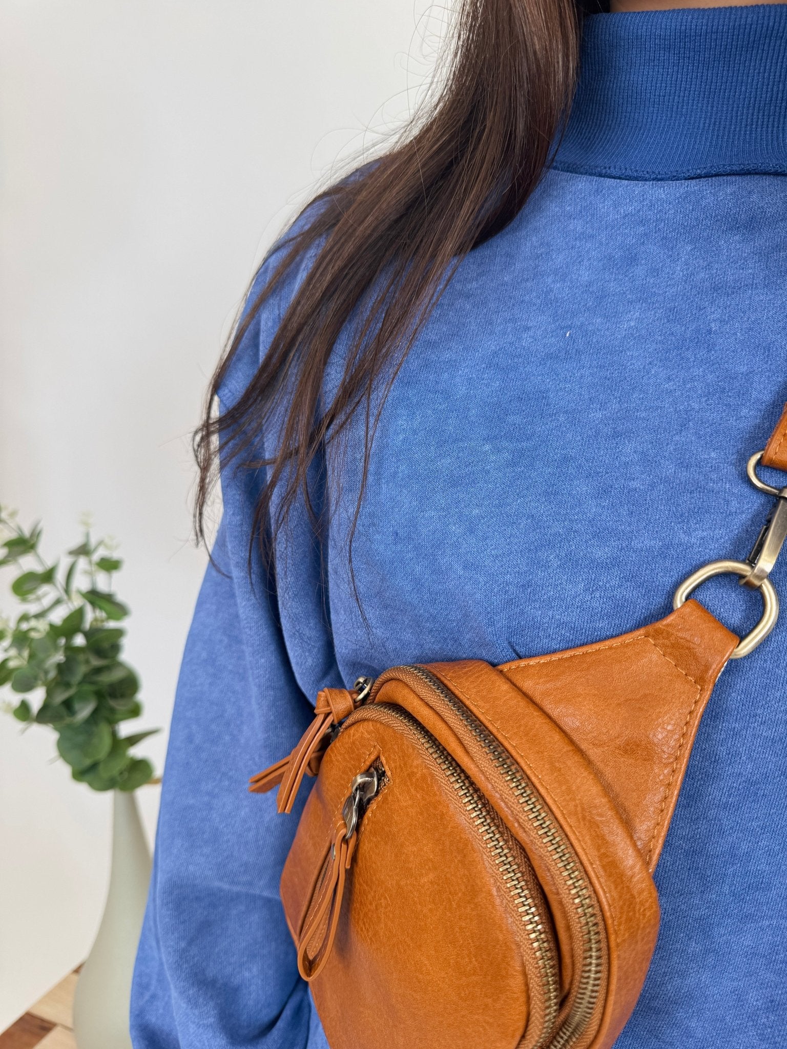 Make Amends Mock Neck Sweatshirt - PAPER DOLL