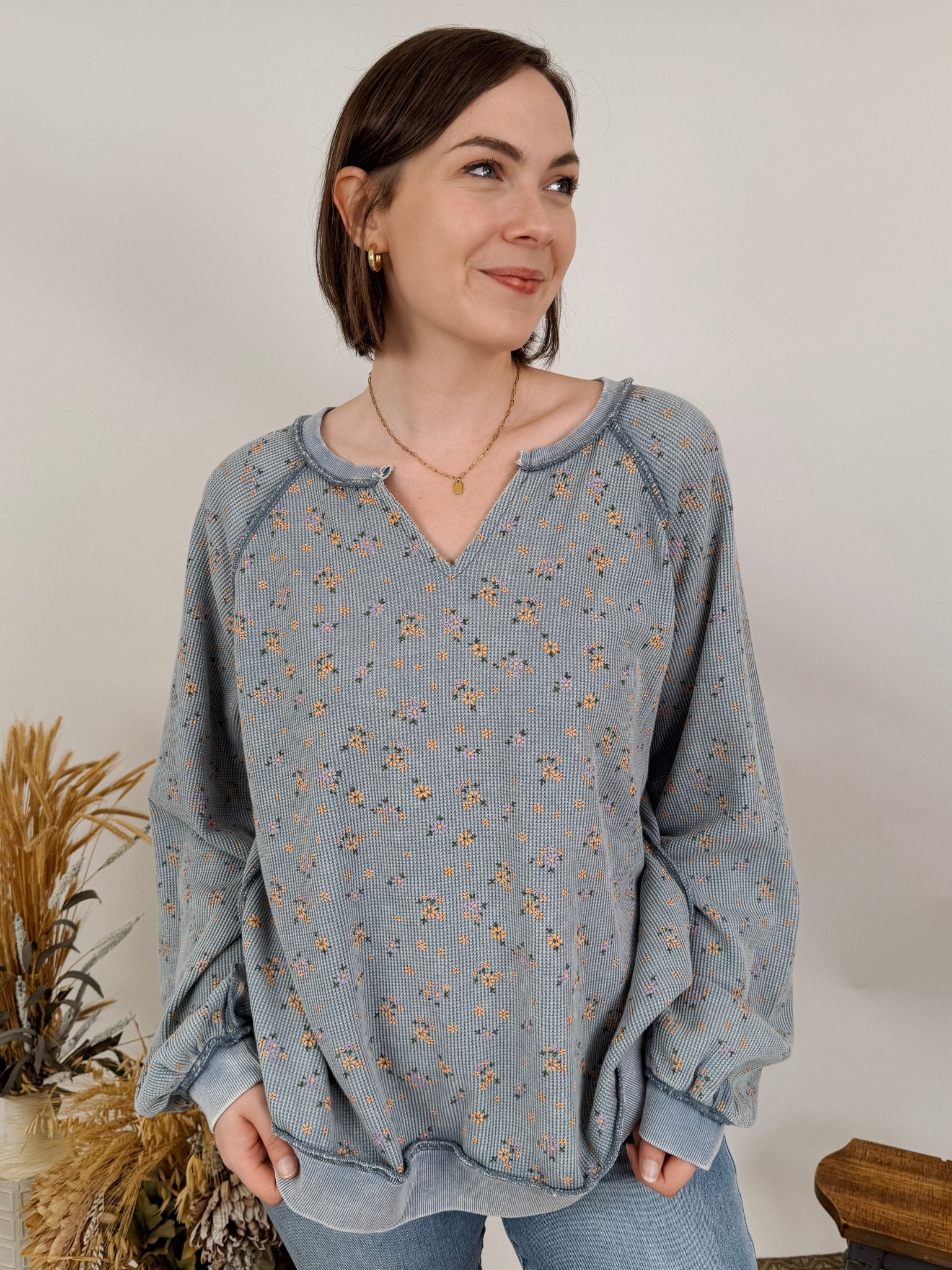 Odette Thermal Knit Top - PAPER DOLL