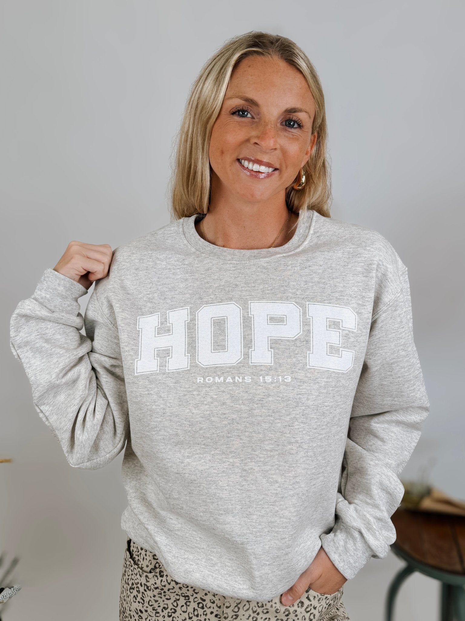 Hope Varsity Christian Pullover - PAPER DOLL