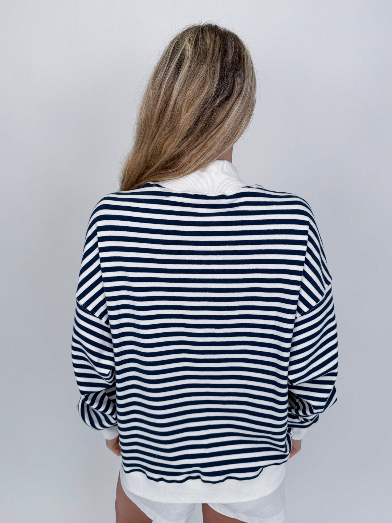 American Flag Floral Sweatshirt - PAPER DOLL