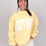 "Mother" Embroidered Sweatshirt - PAPER DOLL