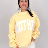 "Mother" Embroidered Sweatshirt - PAPER DOLL