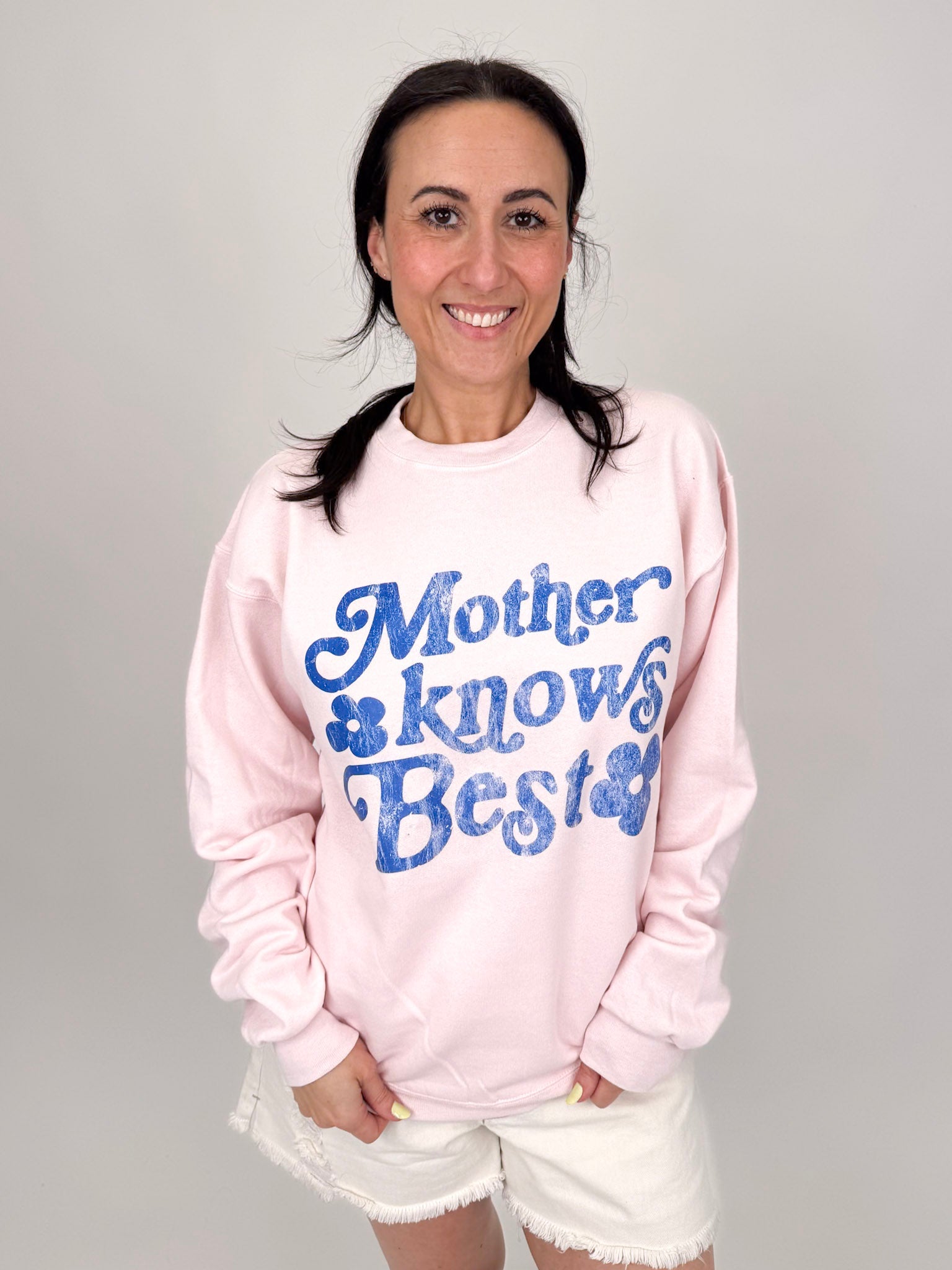 Mother Knows Best Sweatshirt - PAPER DOLL