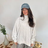 Make Amends Mock Neck Sweatshirt - PAPER DOLL
