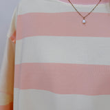 Halle Striped Sweatshirt - PAPER DOLL