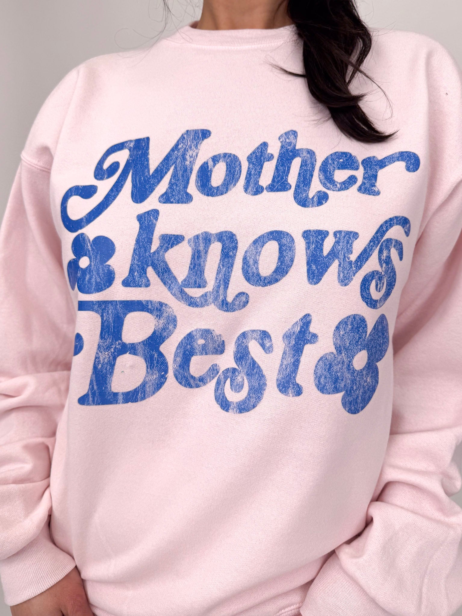 Mother Knows Best Sweatshirt - PAPER DOLL