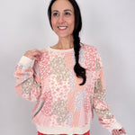 Take A Risk Patchwork Top - PAPER DOLL