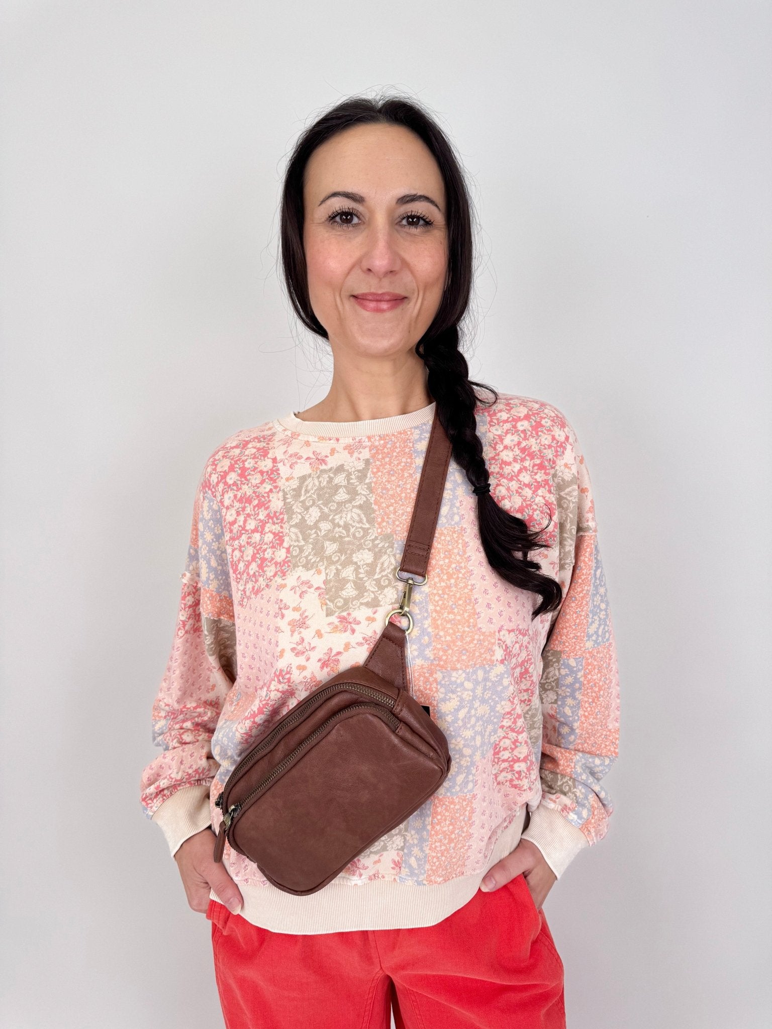 Take A Risk Patchwork Top - PAPER DOLL