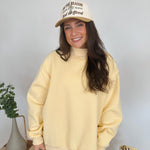 Make Amends Mock Neck Sweatshirt - PAPER DOLL