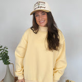 Make Amends Mock Neck Sweatshirt - PAPER DOLL