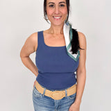 Giselle Square Neck Tank - PAPER DOLL