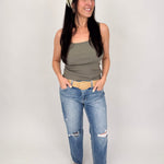 Giselle Square Neck Tank - PAPER DOLL