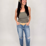 Giselle Square Neck Tank - PAPER DOLL