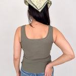 Giselle Square Neck Tank - PAPER DOLL