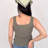 Giselle Square Neck Tank - PAPER DOLL