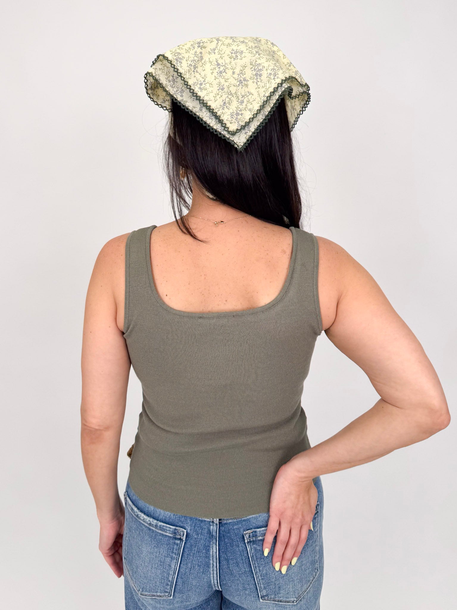 Giselle Square Neck Tank - PAPER DOLL