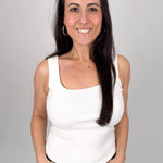 Giselle Square Neck Tank - PAPER DOLL