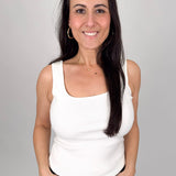 Giselle Square Neck Tank - PAPER DOLL