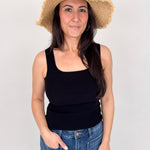 Giselle Square Neck Tank - PAPER DOLL