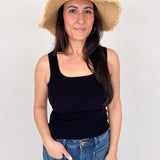 Giselle Square Neck Tank - PAPER DOLL