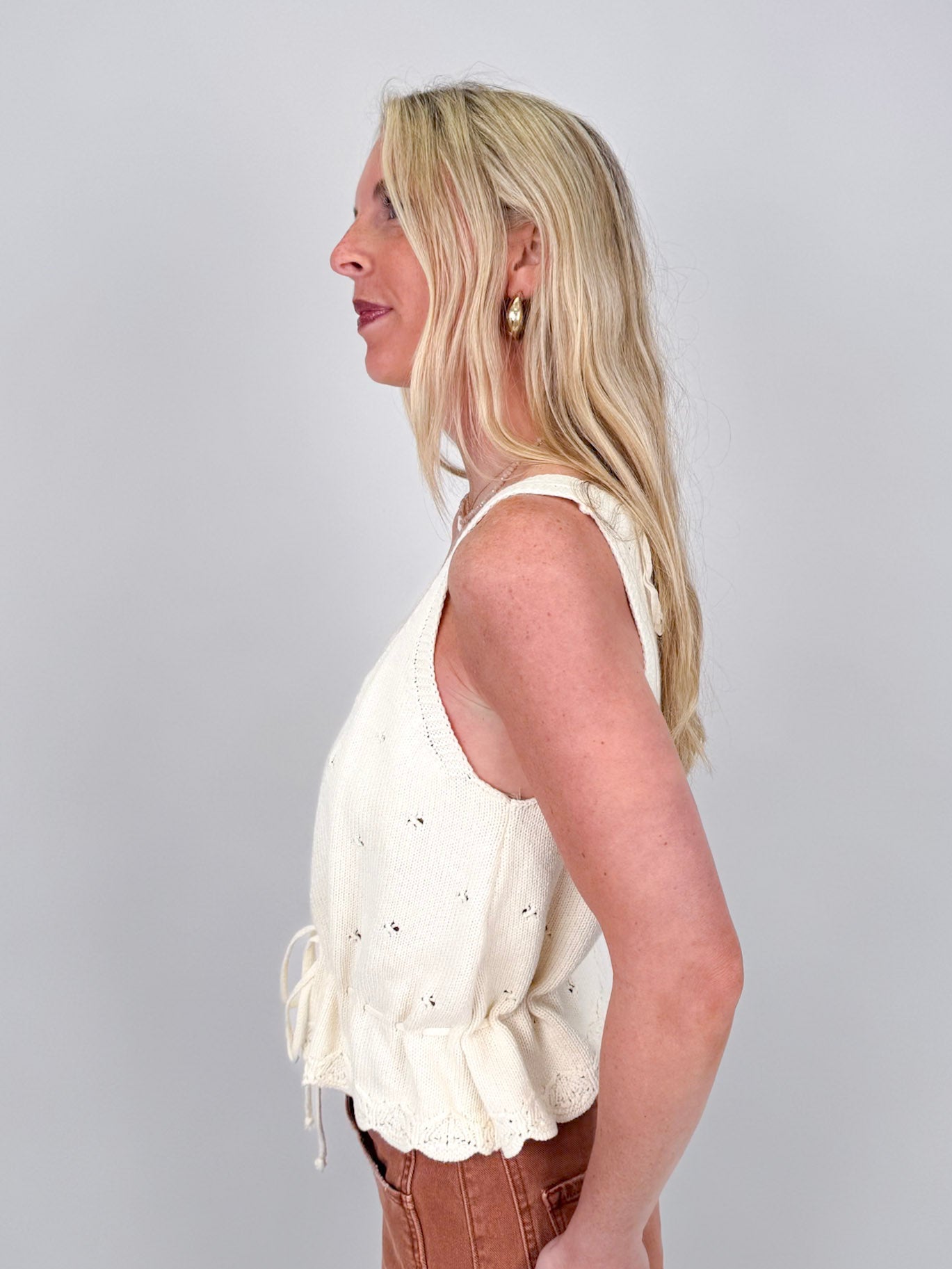 Open Meadow Knit Top - PAPER DOLL