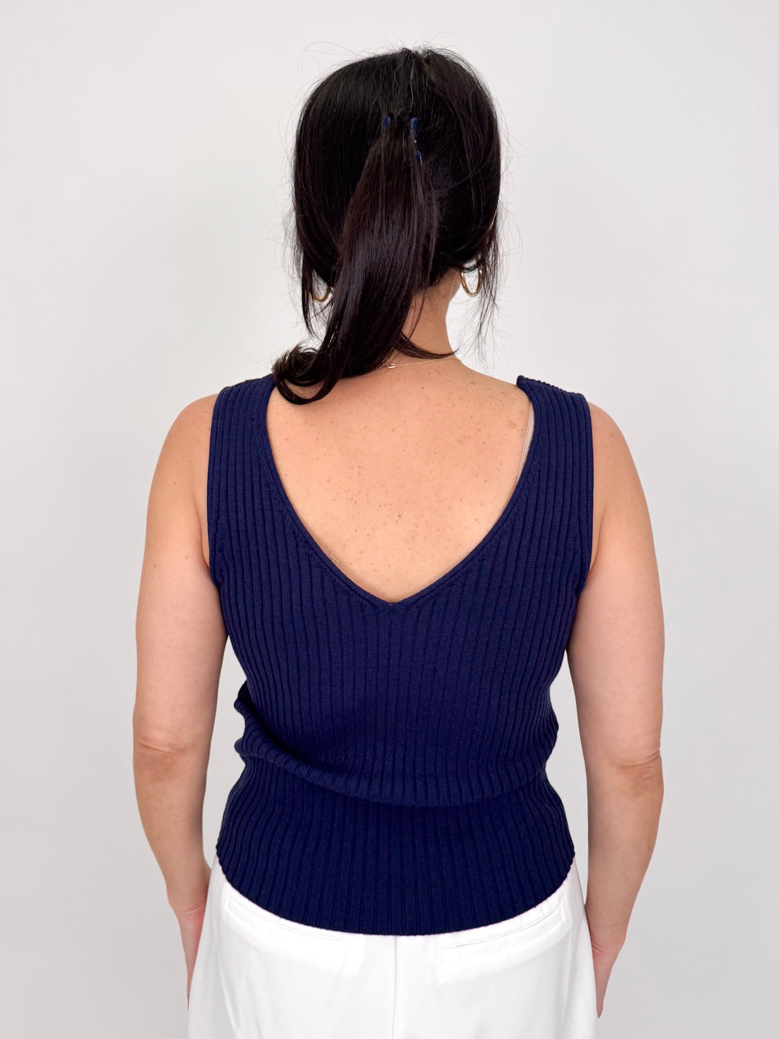 Logan V - Neck Tank - PAPER DOLL