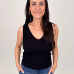 Logan V - Neck Tank - PAPER DOLL