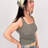 Giselle Square Neck Tank - PAPER DOLL