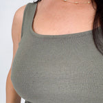 Giselle Square Neck Tank - PAPER DOLL