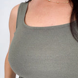 Giselle Square Neck Tank - PAPER DOLL