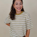 Annie May Stripe Tee - PAPER DOLL