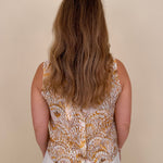 Sandy Seashell Print Top - PAPER DOLL
