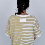 Opal Striped Tee - PAPER DOLL