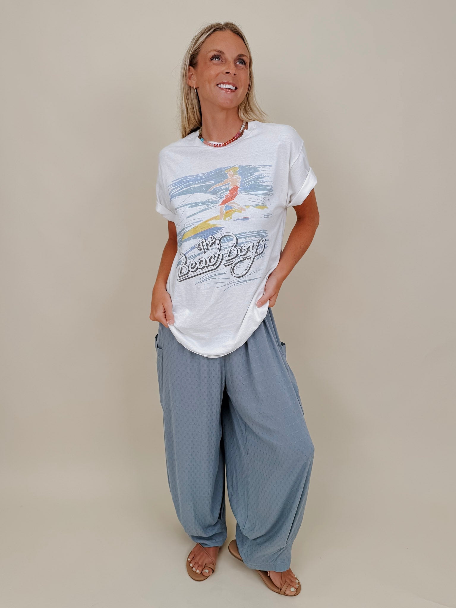 The Beach Boys 80s Surf Graphic Tee - PAPER DOLL