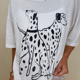Dalmatian Graphic Tee - PAPER DOLL