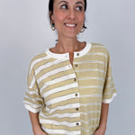 Opal Striped Tee - PAPER DOLL