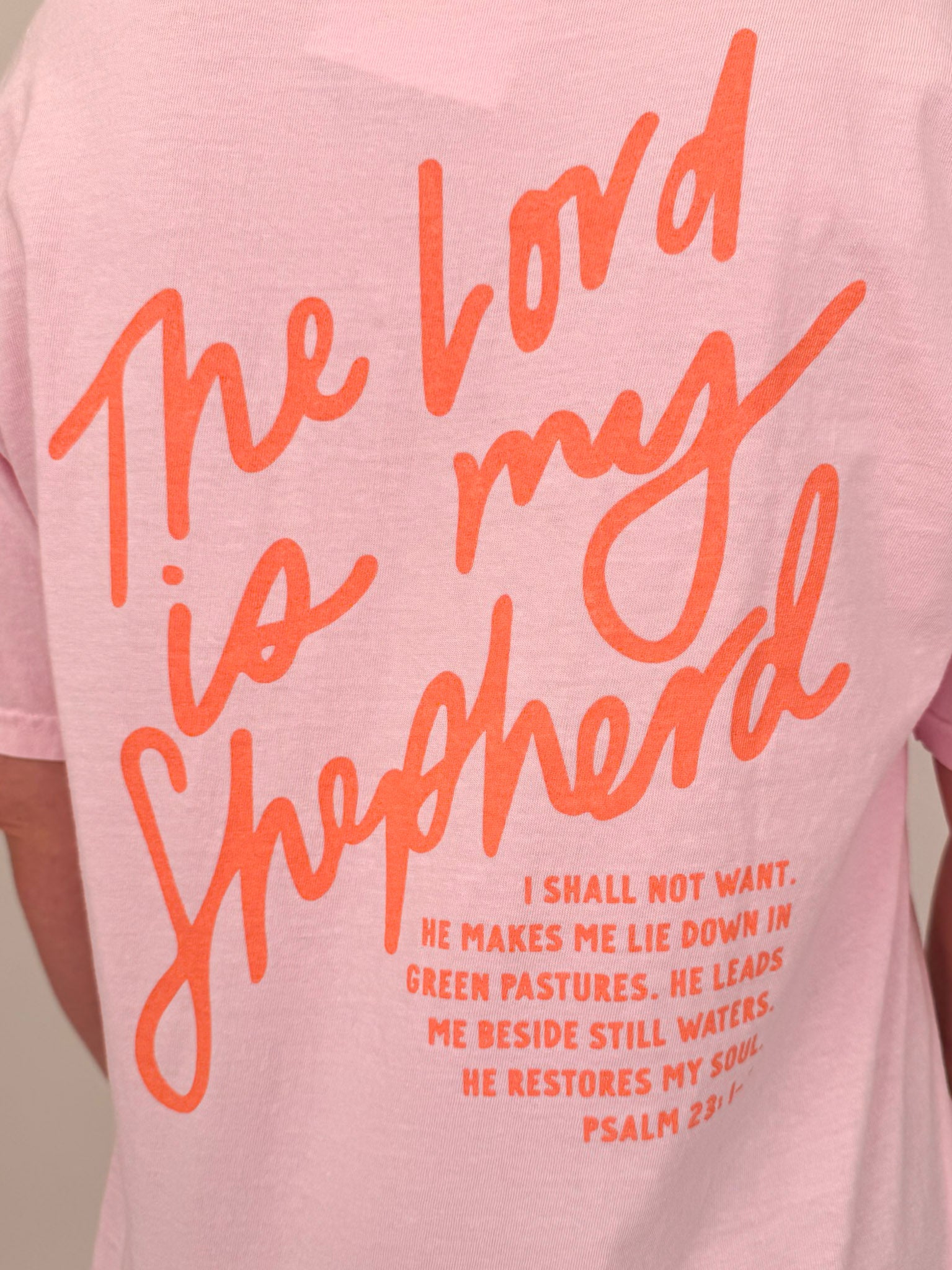 The Lord Is My Shepherd Graphic Tee - PAPER DOLL